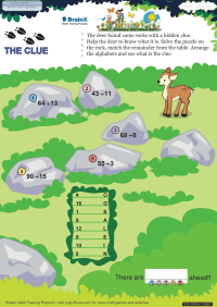 The Clue worksheet