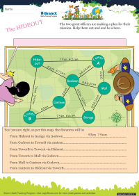 The Hide Out worksheet