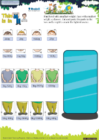 Thin Is In worksheet