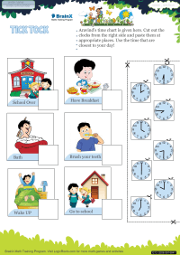 Tick Tock worksheet