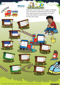 Train Yard worksheet