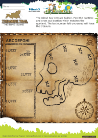 Treasure Trail The Bone Island worksheet