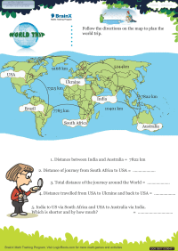 World Trip worksheet